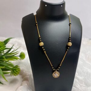 Classic Crystal Drop Mangalsutra
