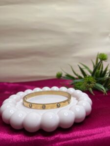 The Eternal Glow Rose Gold Bangle
