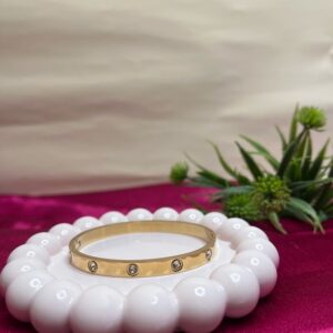 The Eternal Glow Rose Gold Bangle