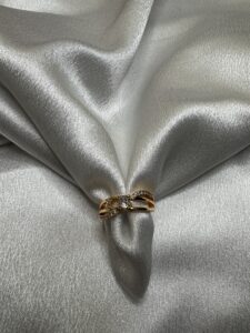 Intertwined Stellar Adjustable Ring