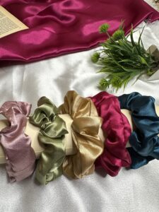 The Chroma-Silk Scrunchie Set of 5 (Mystery Selection)