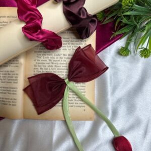 The Deep Wine & Silk Stack