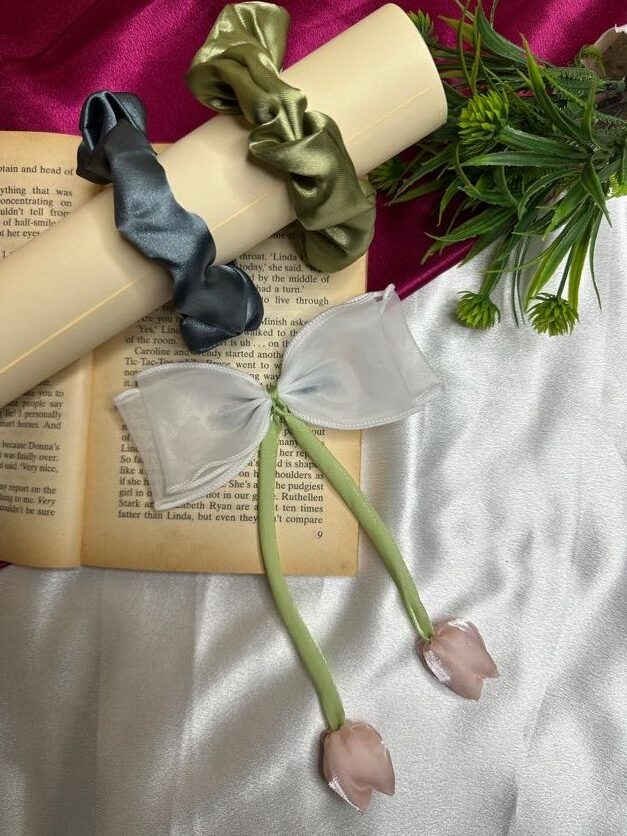 The Moonlight White & Silk Stack