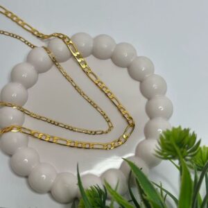 Eternal Bond Couple’s Figaro Chain Set