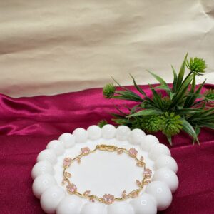 Pink Blush Bloom Tulip Bracelet